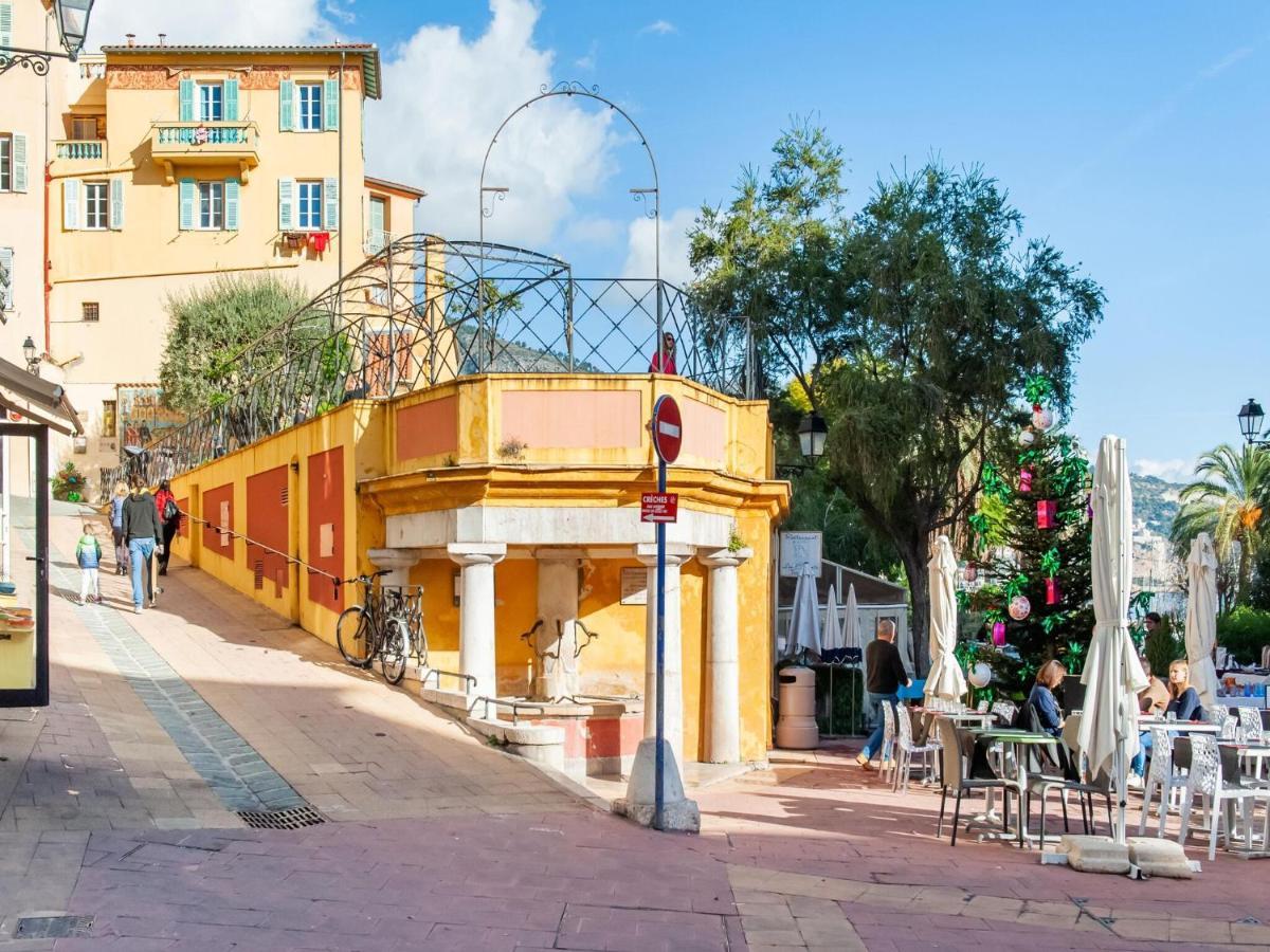 Nice Apartment In Menton With Balcony Terrace Kültér fotó